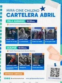 La programación anual de Quilpué Audiovisual regresa este 2026