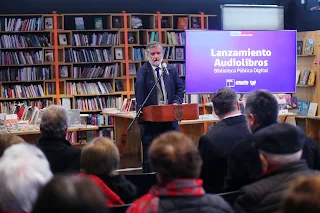 Ministro Francisco Undurraga anuncia la incorporación de 100 nuevos audiolibros a la Biblioteca Pública Digital