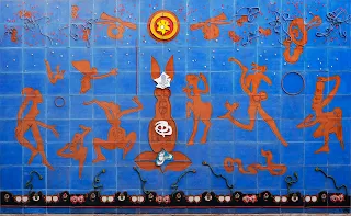 Presentaron la restauración del mural “La Debutante” de Roberto Matta