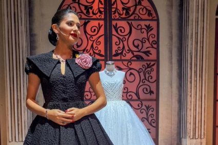 Venezolana protagonista de «Evita» en Dominicana es entrevistada por Aquilino José Mata