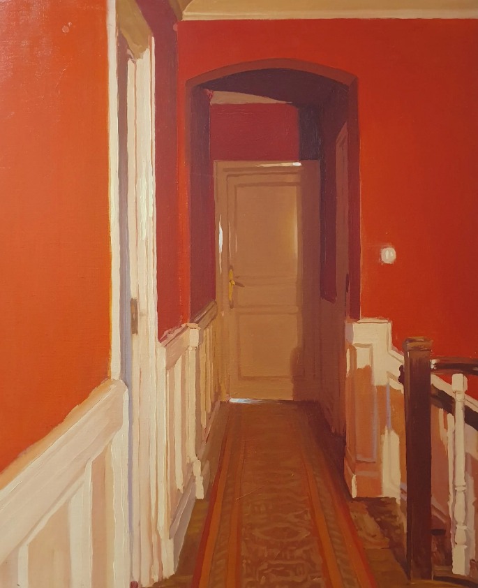 José María Cuasante. Interior rojo, 2000