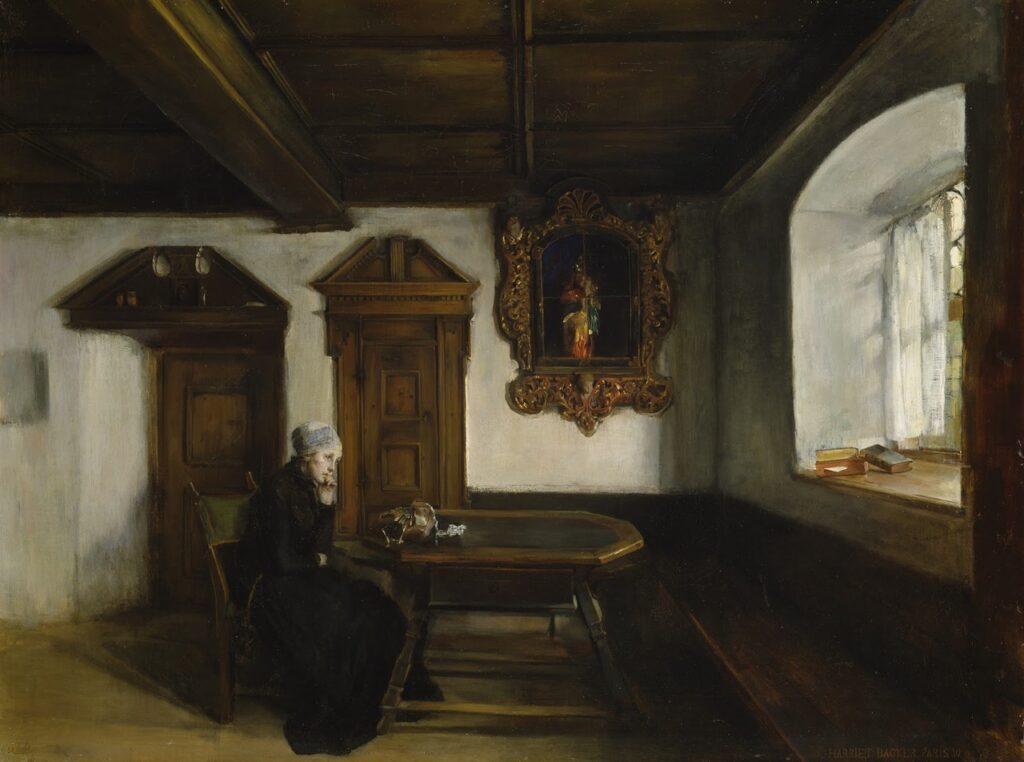 Harriet Backer. Soledad, 1878. Colección privada