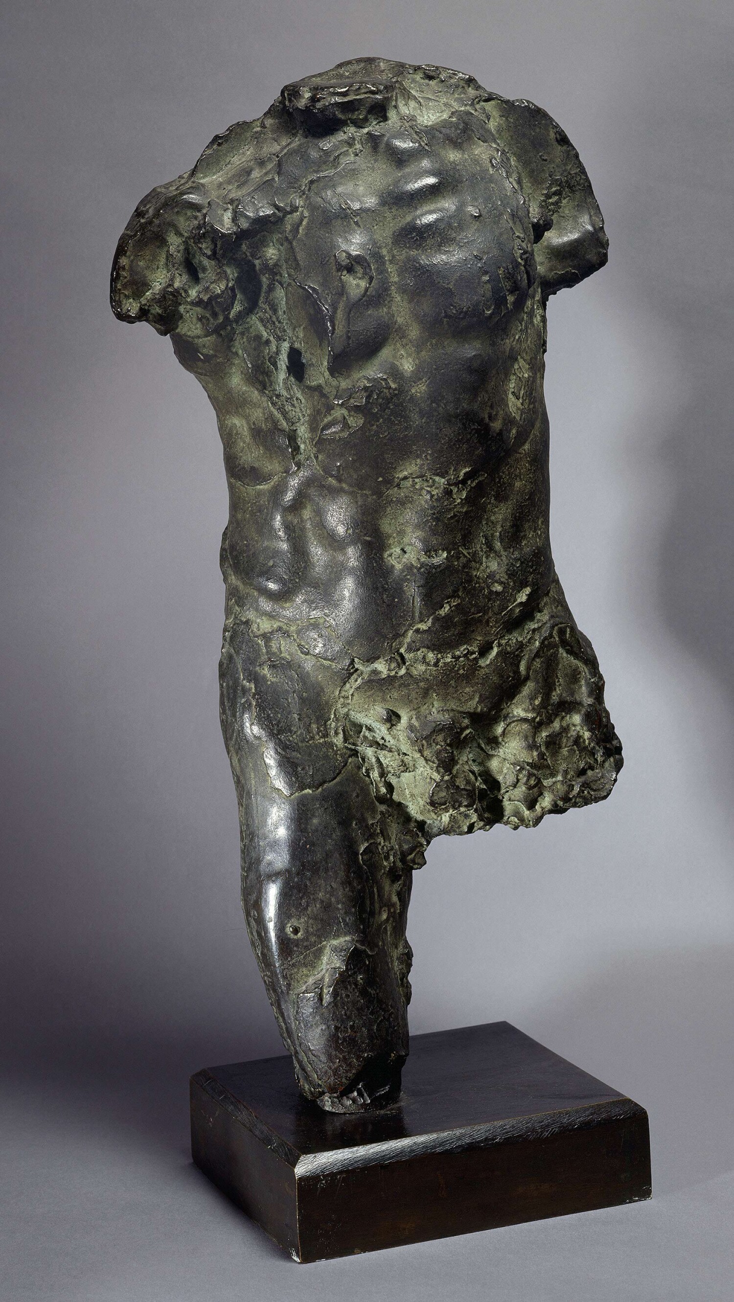 Rodin. Estudio de torso para san Juan Bautista, hacia 1887. Petit Palais