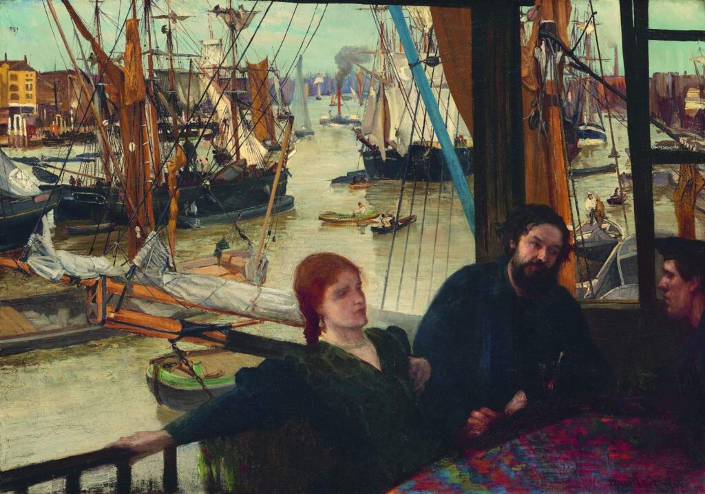 Whistler. Wapping, 1860-1864. National Gallery of Art, Washington