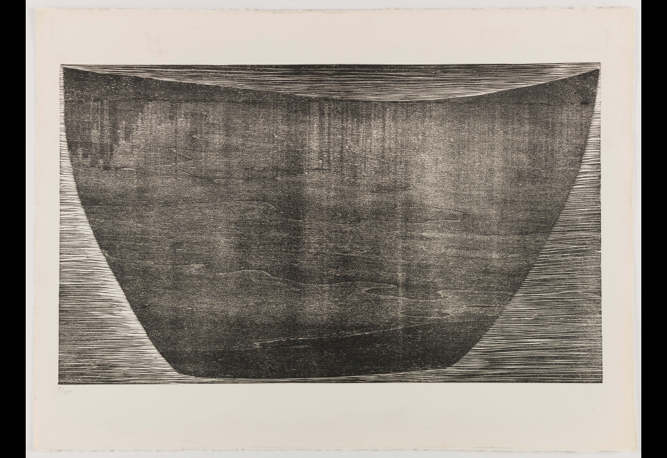 Anna-Eva Bergman. Barque sous l´eau, 1957. Musée d´Art Moderne de la Ville de París