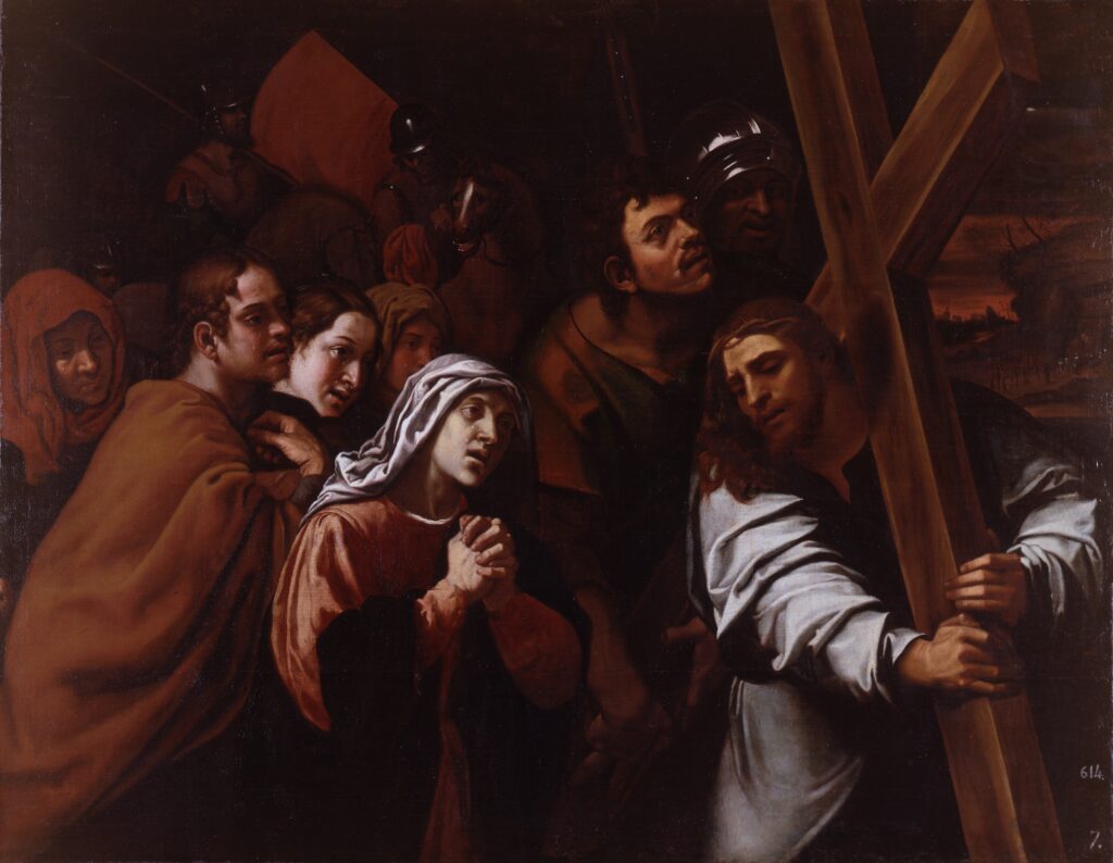 Francisco Ribalta. Encuentro del Nazareno con la Virgen, hacia 1611-1615. Museo de Bellas Artes de Valencia