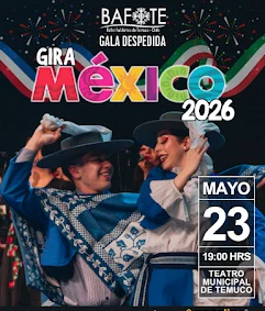 BAFOTE realizará gala folclórica a beneficio de su próxima gira internacional a México