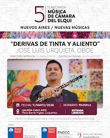 Coquimbo recibe el estreno de ‘Derivas de tinta y aliento’, una apuesta por la música chilena experimental