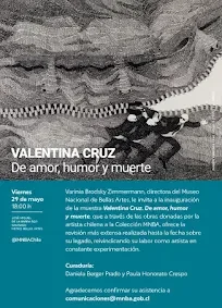 Inauguran exposición de Valentina Cruz en el MNBA