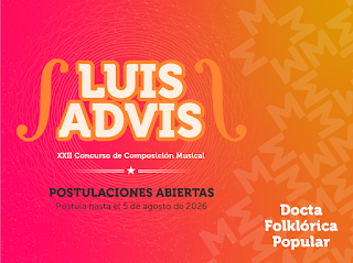 Ministerio de las Culturas abre convocatoria para el Concurso de Composición Musical Luis Advis 2026