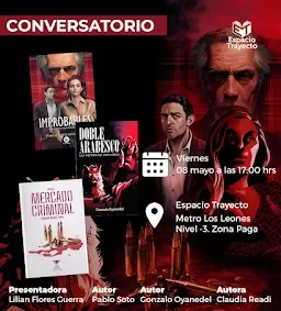 Se realizará un conversatorio sobre la novela criminal
