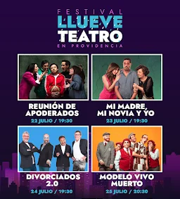 Cultura acompañada: Lueve teatro en Providencia!