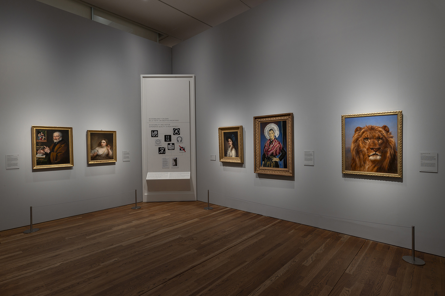 Imagen de las salas de la exposición “Prado. Siglo XXI”. Foto © Museo Nacional del Prado