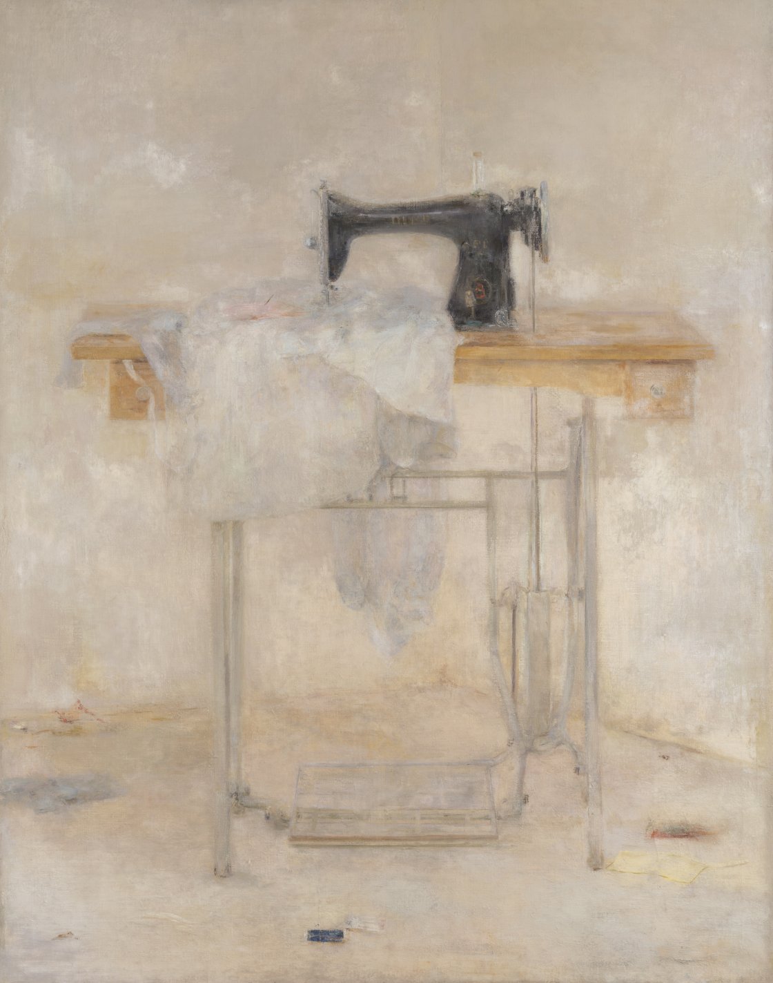 Carmen Laffón. Máquina de coser al uso, 1966-1967. Colección privada. © Carmen Laffón, VEGAP, Madrid, 2026. Fotografía: Claudio del Campo