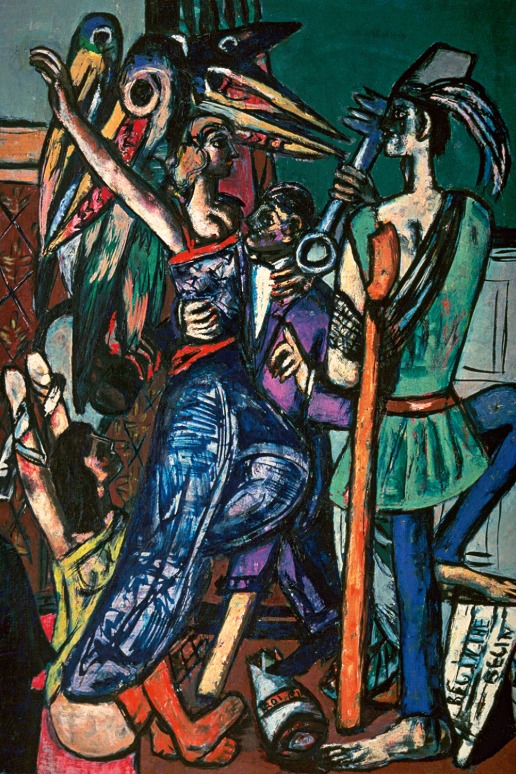 Max Beckmann. Begin the Beguine, 1946. University of Michigan Museum of Art