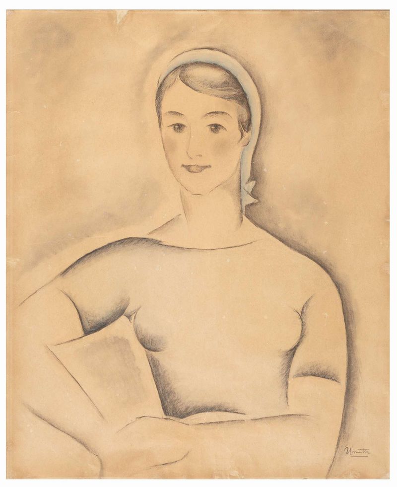 Jenaro Urrutia. Neska, hacia 1925. San Telmo Museoa
