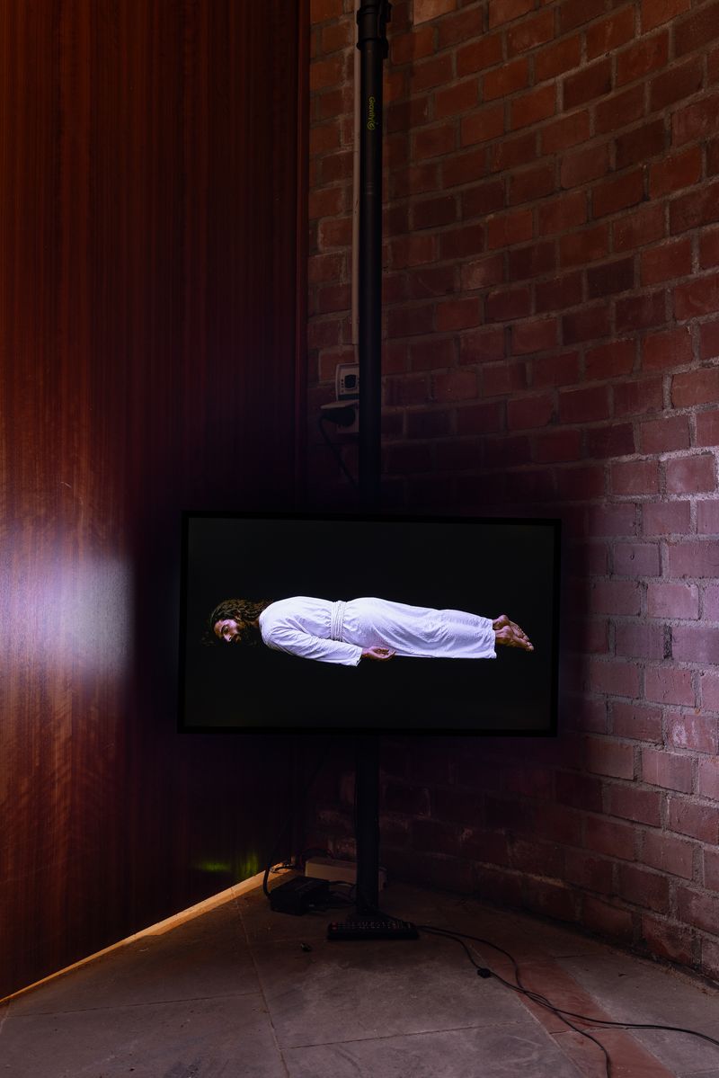  SUPERFLEX. Sleeping Jesus, 2026.  Manifesta 16 Ruhr/ Ivan Erofeev