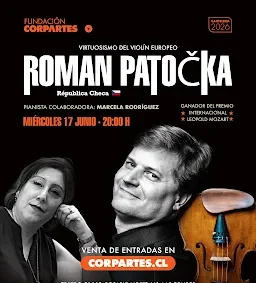El virtuosismo de Roman Patočka se presentó en el Teatro CA660 de Fundación CorpArtes