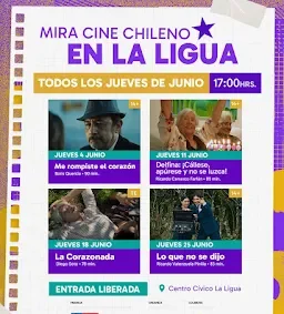 Junto a Daniel Muñoz y la película “Me rompiste el corazón” regresa el ciclo de cine chileno a La Ligua