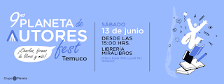 Planeta de Autores Fest llega a Temuco