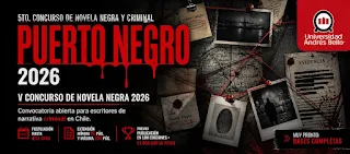 UNAB abre convocatoria internacional para el 5° Concurso de Novela Negra “Puerto Negro 2026”