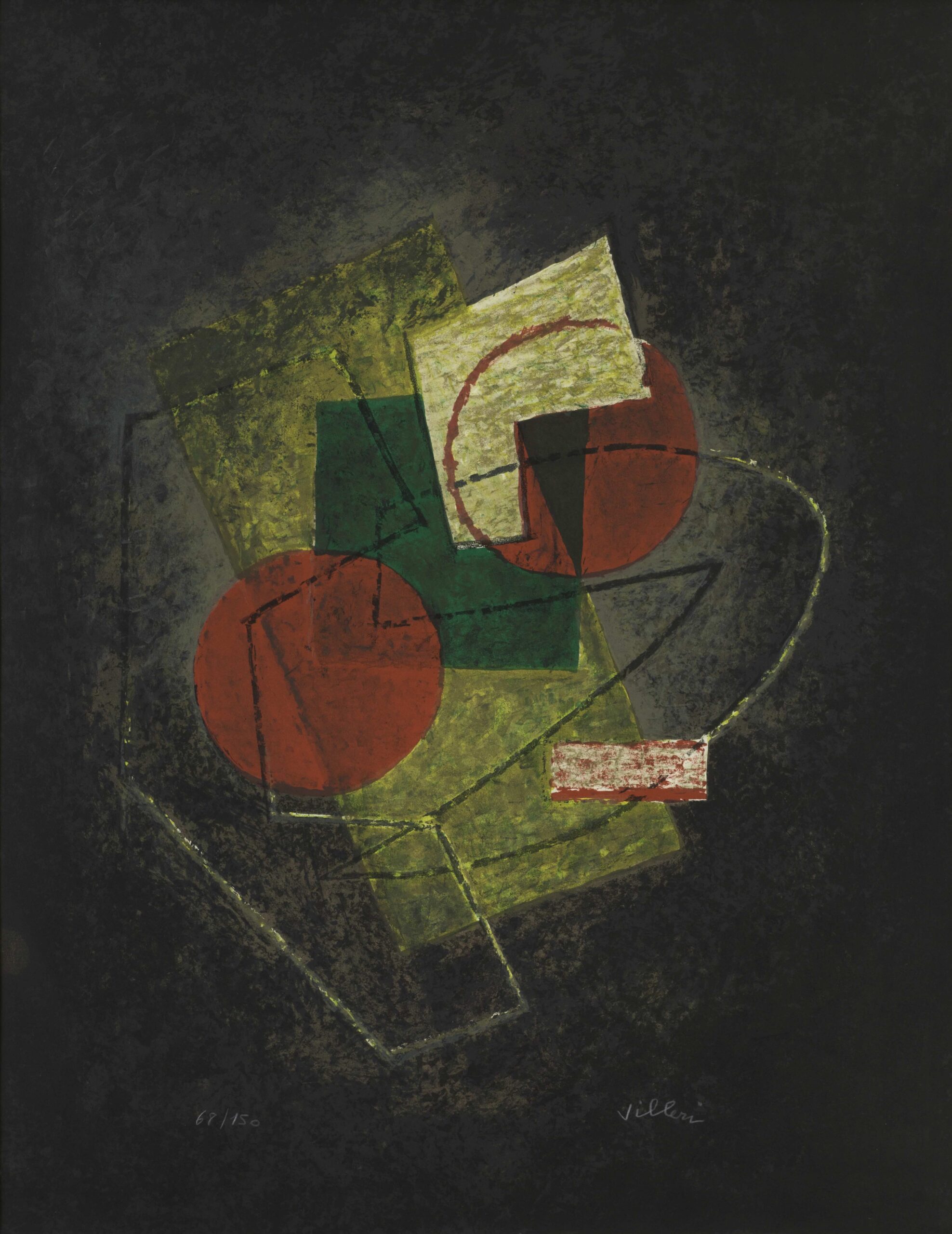 Jean Villeri. Composition, 1932. Edición 1973