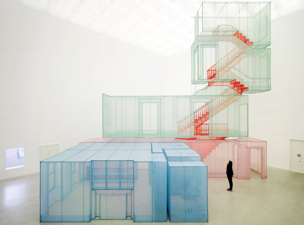 Do Ho Suh. Apartment A, Corridors and Staircases, 348 West 22nd Street, New York NY 10011, USA (Kanazawa Version), 2012. Cortesía del artista, Los Angeles Museum of Art, LACMA; Lehmann Maupin New York, London, Seoul; y Victoria Miró