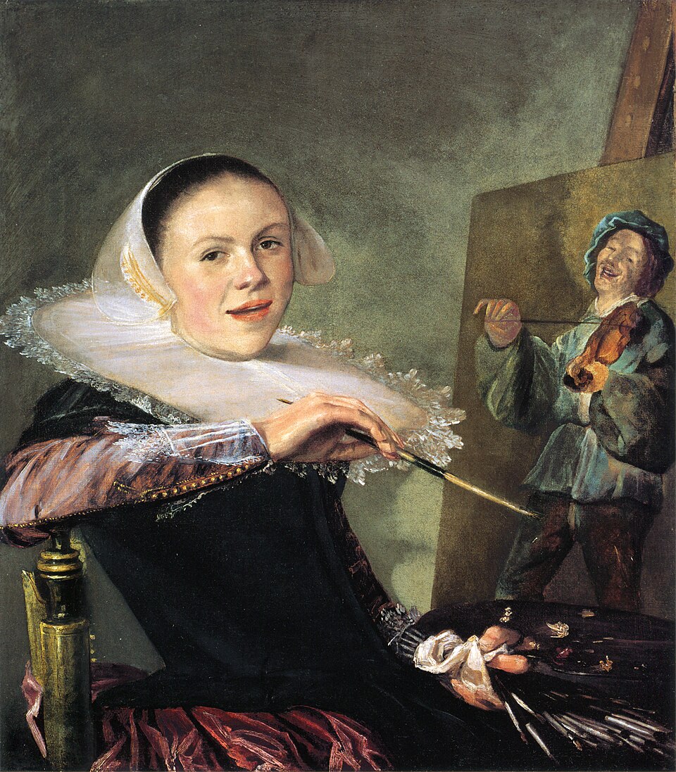 Judith Leyster. autorretrato, hacia 1630. National Gallery of Art, Washington