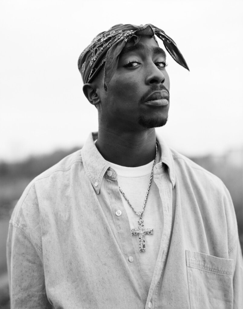 Dana Lixenberg. Tupac Shakur, 1993 Serie: Portraits. Cortesía de la artista y Grimm Ámsterdam, Londres, Nueva York. © Dana Lixenberg