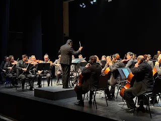 Concierto de la Orquesta Filarmónica de Temuco en Panguipulli concretó el primer hito de convenio cultural