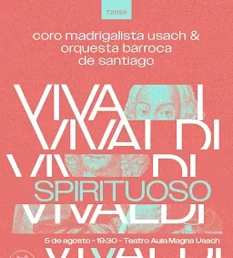 Coro Madrigalista Usach y Orquesta Barroca de Santiago presentan inédita colaboración en Estación Central y La Granja