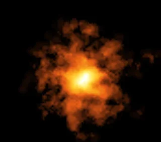 Detectan combustible que impulsó el crecimiento de una galaxia en el amanecer cósmico