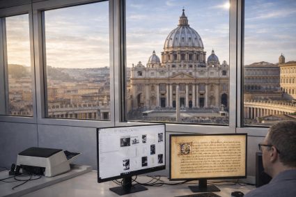 El Vaticano digitalizará su biblioteca, con IA en una segunda fase