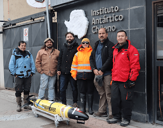 Exitosa misión de un planeador submarino en el estrecho de Magallanes como antesala al despliegue en Antártica