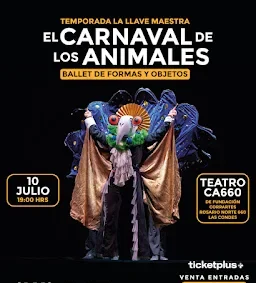 La Compañía La Llave Maestra regresa a Teatro CA660 con “El Carnaval de los Animales”