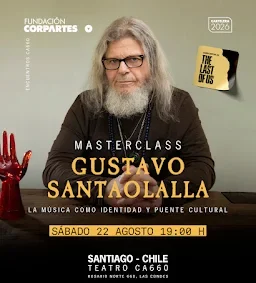 Masterclass de Gustavo Santaolalla en teatro CA660