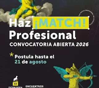 ¡MATCH! Profesional abre su convocatoria 2026 para conectar el talento creativo de regiones con la industria del cine