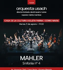 David Navarro-Turres y la Orquesta Usach estrenan en Chile una nueva versión de la “Cuarta” de Mahler