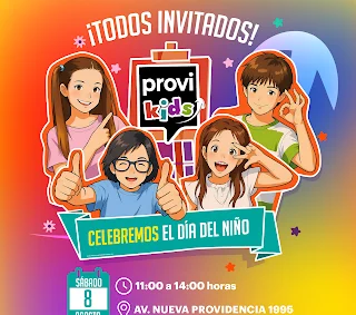 Experiencias inmersivas, tecnología y diversión para el día del niño en Providencia.